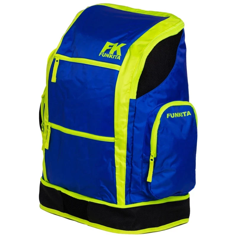 Funkita - Ocean Flash Backpack - Blue & Yellow 1 Funkita - Ocean Flash Backpack - Blue & Yellow