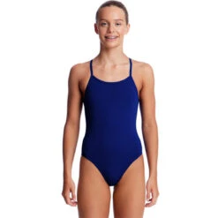 Funkita - Still Ocean - Girls Diamond Back One Piece