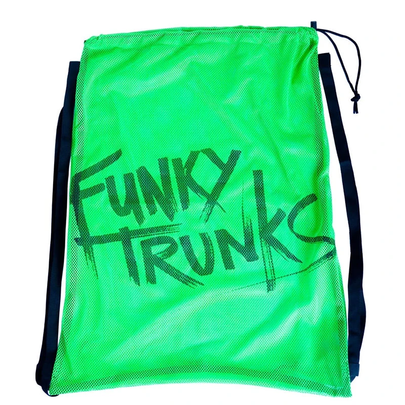 Funky Trunks - Still Brasil Mesh Bag - Green 2 Funky Trunks - Still Brasil Mesh Bag - Green - Image 2