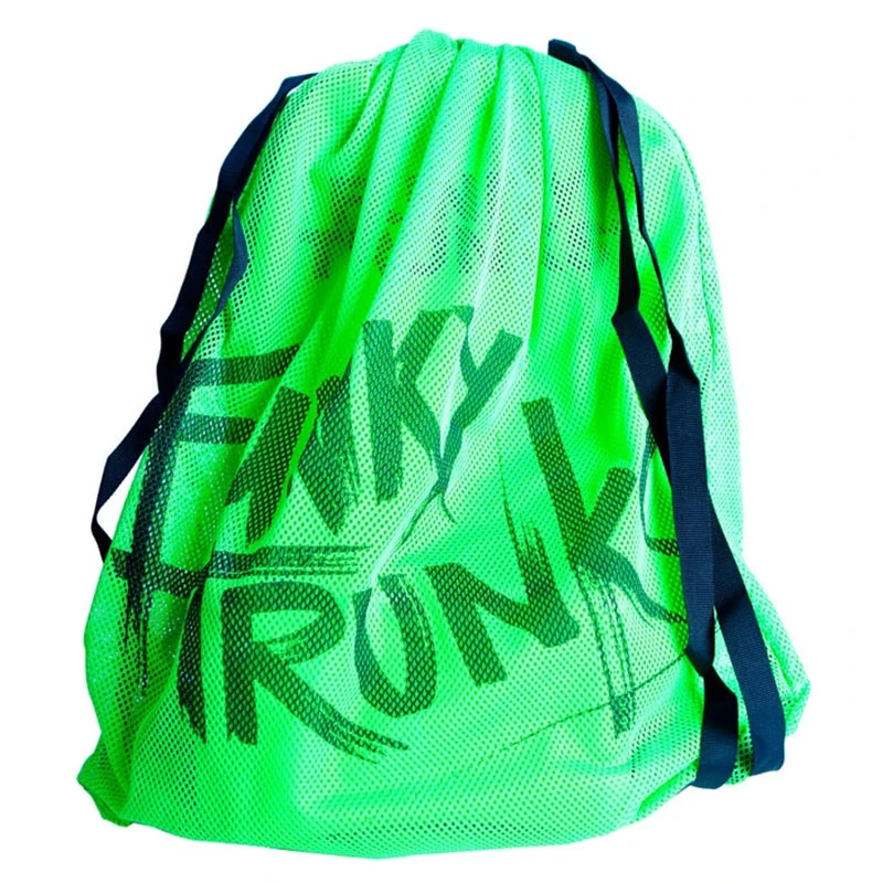 Funky Trunks - Still Brasil Mesh Bag - Green 1 Funky Trunks - Still Brasil Mesh Bag - Green