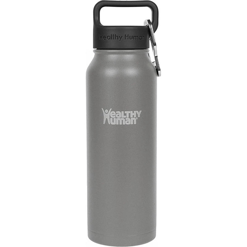 Healthy Human Stein Water Bottle - Slate Grey 21oz (620ml) 1 Healthy Human Stein Water Bottle - Slate Grey 21oz (620ml)