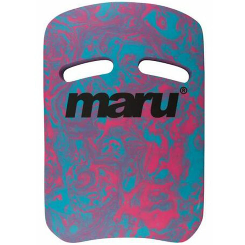 Maru - Swirl Two Grip Fitness Kickboard - Blue/Pink 2 Maru - Swirl Two Grip Fitness Kickboard - Blue/Pink - Image 2