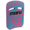 Maru - Swirl Two Grip Fitness Kickboard - Blue/Pink