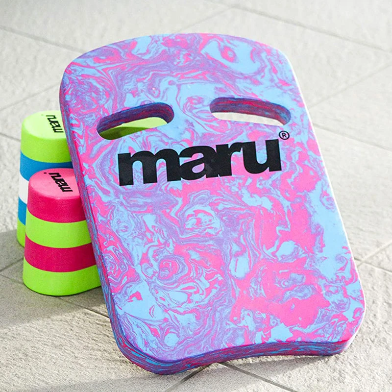 Maru - Swirl Two Grip Fitness Kickboard - Blue/Pink 6 Maru - Swirl Two Grip Fitness Kickboard - Blue/Pink - Image 6