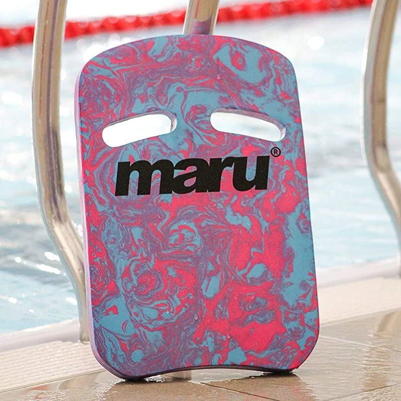 Maru - Swirl Two Grip Fitness Kickboard - Blue/Pink 7 Maru - Swirl Two Grip Fitness Kickboard - Blue/Pink - Image 7