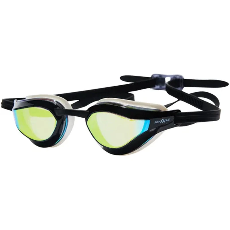 Amanzi - Dominate Prismatic Mirror Goggles - Black/White 1 Amanzi - Dominate Prismatic Mirror Goggles - Black/White