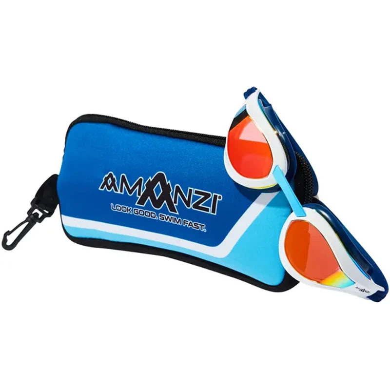 Amanzi - Dominate Sunset Mirror Goggles - White/Indigo 6 Amanzi - Dominate Sunset Mirror Goggles - White/Indigo - Image 6