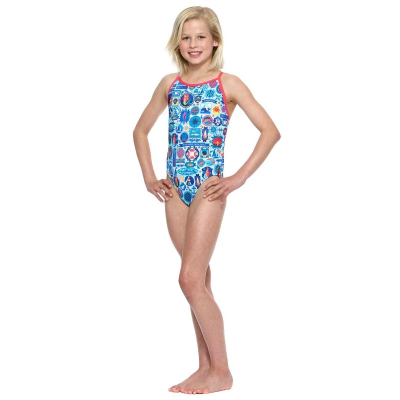 Amanzi - Seafarer Girls One Piece Swimsuit 3 Amanzi - Seafarer Girls One Piece Swimsuit - Image 3