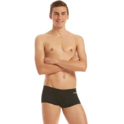 Amanzi - Jet Black Mens Trunks