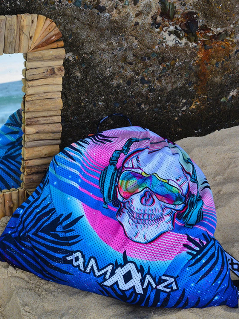 Amanzi - Tropiskull Mesh Bag 3 Amanzi - Tropiskull Mesh Bag - Image 3