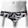 Aquarapid - Men's Bat Printed Racer Brief