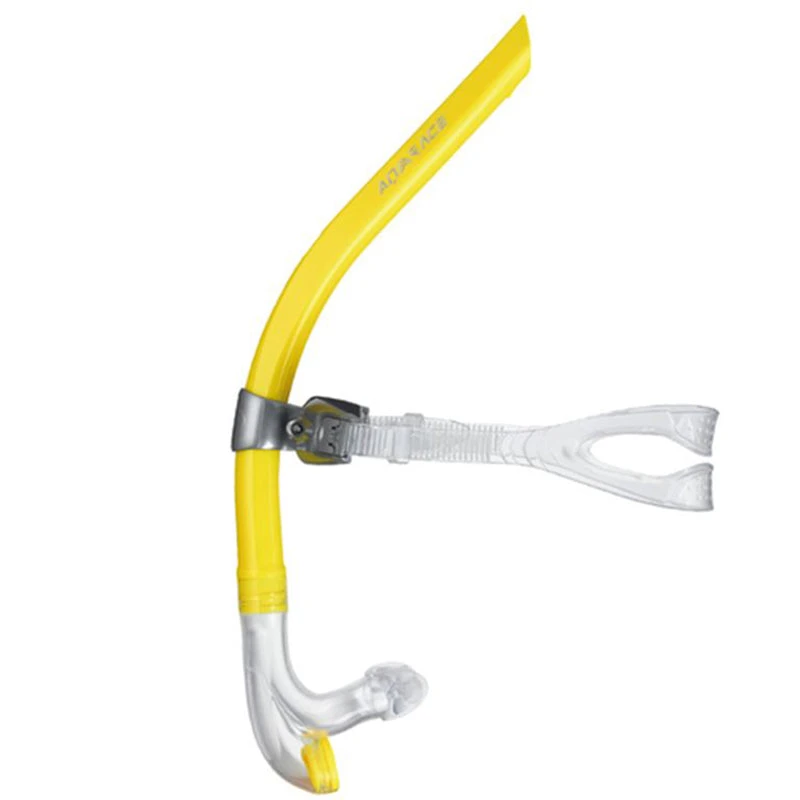 Aquarapid - Racing Swimming Snorkel - Yellow 1 Aquarapid - Racing Swimming Snorkel - Yellow