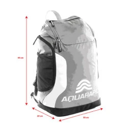 Aquarapid - Sports Polyurethane Backpack (Black) 10 Aquarapid - Sports Polyurethane Backpack (Black) -Swim and Beyond aquarapid sports polyurethane backpack black 5