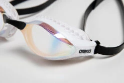 Arena - Air Speed Mirror Goggle - Copper/White C202 -Swim and Beyond arena air speed mirror goggle copper white 7