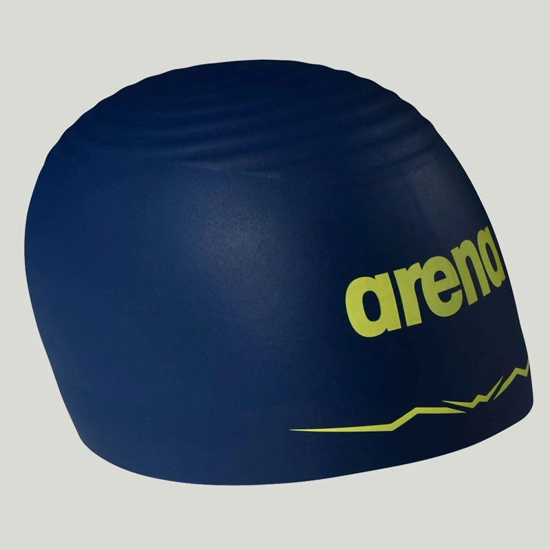 Arena - Aquaforce Wave Swim Cap - Navy 2 Arena - Aquaforce Wave Swim Cap - Navy - Image 2