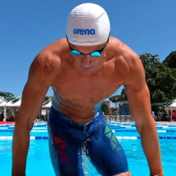 Arena - Aquaforce Wave Swim Cap - White 10 Arena - Aquaforce Wave Swim Cap - White -Swim and Beyond arena aquaforce wave swim cap white 5