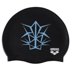 Arena - Bishamon Silicone Cap - Black/Turquoise
