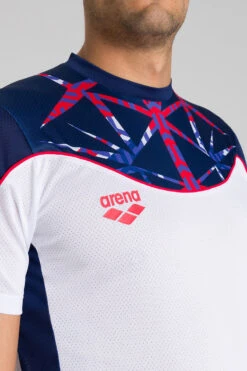 Arena - Bishamon Tech T-shirt - UK 13 Arena - Bishamon Tech T-shirt - UK -Swim and Beyond arena bishamon tech t shirt uk 5