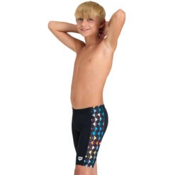 Arena - Carnival Boys' Jammer - Black/Multi