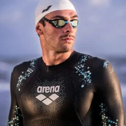 Arena - Cobra Core Swipe Mirror Goggle - Aqua/Black -Swim and Beyond arena cobra core swipe mirror goggle aqua black 9