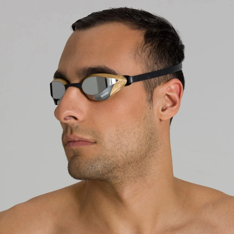 Arena - Cobra Core Swipe Mirror Goggle - Silver/Gold 3 Arena - Cobra Core Swipe Mirror Goggle - Silver/Gold - Image 3