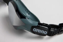 Arena - Cobra Tri Swipe Mirror Triathlon Goggles - Silver/Army -Swim and Beyond arena cobra tri swipe mirror triathlon goggles silver army 5