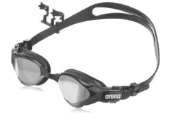 Arena - Cobra Tri Swipe Mirror Triathlon Goggles - Silver/Black -Swim and Beyond arena cobra tri swipe mirror triathlon goggles silver black 4