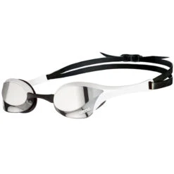 Arena - Cobra Ultra Swipe Mirror Goggles - Silver/White C510