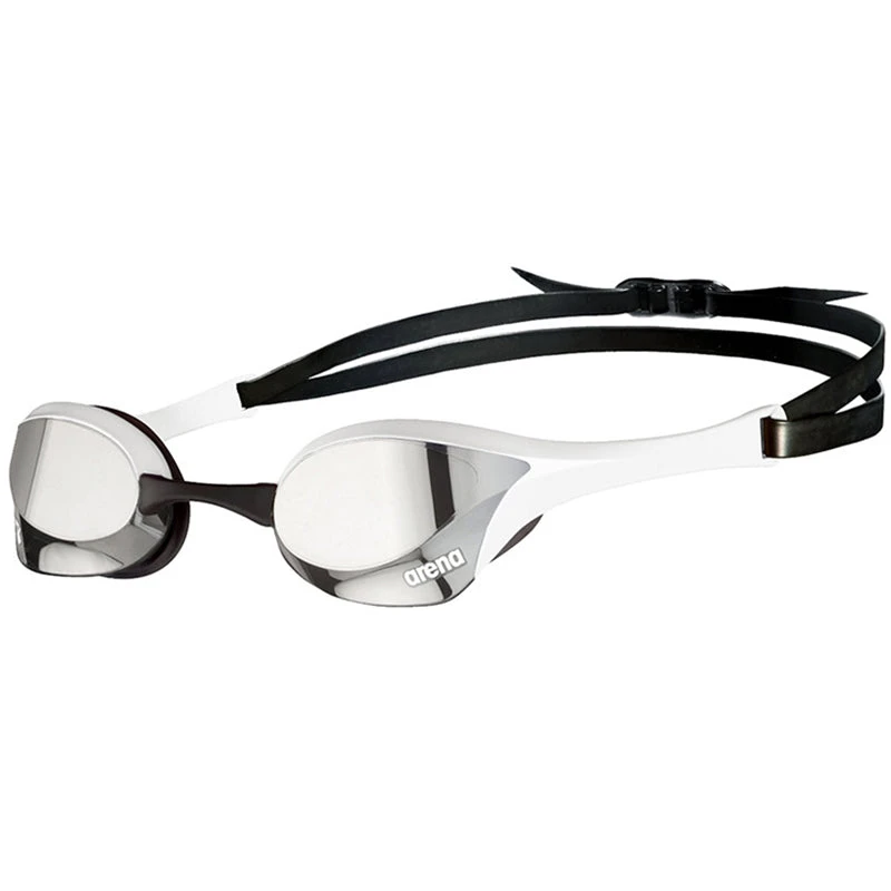 Arena - Cobra Ultra Swipe Mirror Goggles - Silver/White C510 1 Arena - Cobra Ultra Swipe Mirror Goggles - Silver/White C510