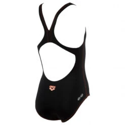 Arena - Drawy Swim Pro Back Junior Swimsuit - Black/Mango 6 Arena - Drawy Swim Pro Back Junior Swimsuit - Black/Mango -Swim and Beyond arena drawy swim pro back girls swimsuit black mango 3