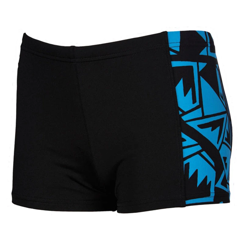 Arena - Fenrir Junior Shorts - Black/Turquoise 1 Arena - Fenrir Junior Shorts - Black/Turquoise