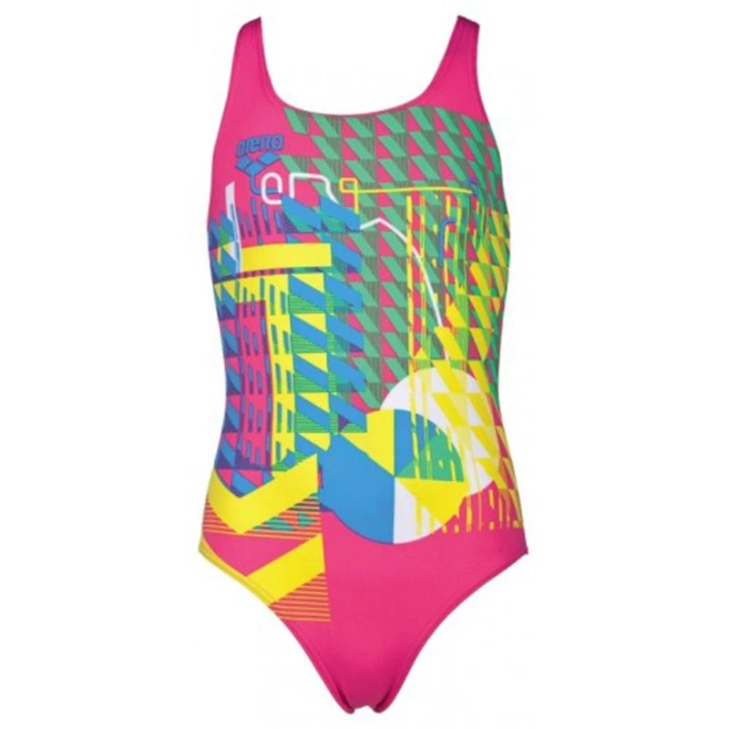 Arena - Inge Swim Pro Back Junior Swimsuit - Rose 4 Arena - Inge Swim Pro Back Junior Swimsuit - Rose - Image 4