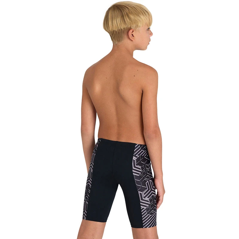 Arena - Kikko Pro Boys' Jammer - Black/Multi 2 Arena - Kikko Pro Boys' Jammer - Black/Multi - Image 2