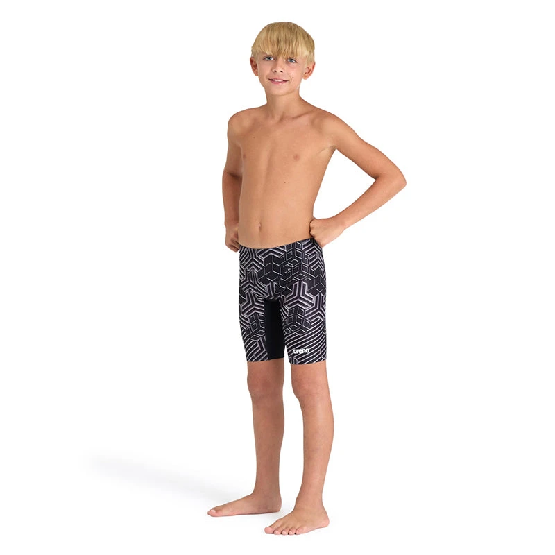 Arena - Kikko Pro Boys' Jammer - Black/Multi 3 Arena - Kikko Pro Boys' Jammer - Black/Multi - Image 3