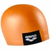 Arena - Logo Moulded Silicone Cap - Pinkish Orange