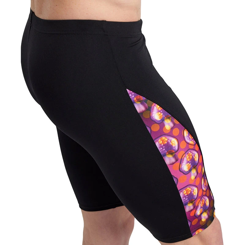 Arena - Mens Crazy Allover Jammer - Black/Multi 4 Arena - Mens Crazy Allover Jammer - Black/Multi - Image 4