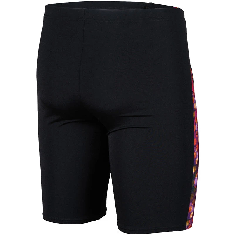 Arena - Mens Crazy Allover Jammer - Black/Multi 7 Arena - Mens Crazy Allover Jammer - Black/Multi - Image 7