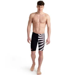 Arena - Mens Crazy Placement Jammer - Black/Multi 11 Arena - Mens Crazy Placement Jammer - Black/Multi -Swim and Beyond arena mens crazy placement jammer black multi 3