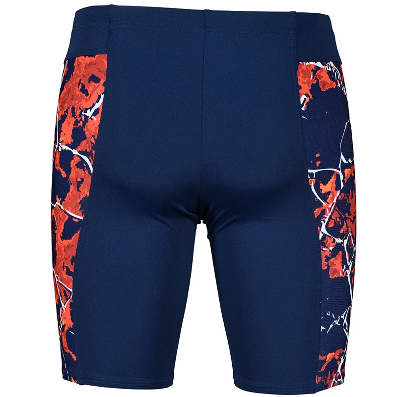 Arena - Men's Earth Texture Jammers - Navy/Red Multi 7 Arena - Men's Earth Texture Jammers - Navy/Red Multi - Image 7