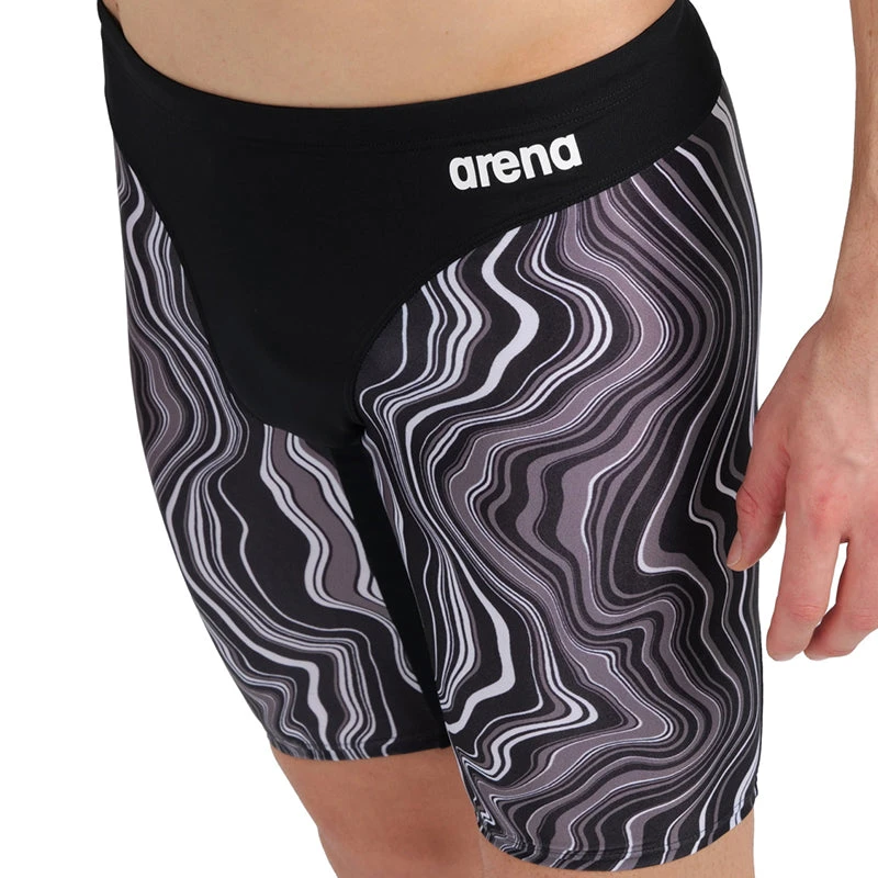 Arena - Mens Marbled Jammer - Black/Multi 4 Arena - Mens Marbled Jammer - Black/Multi - Image 4