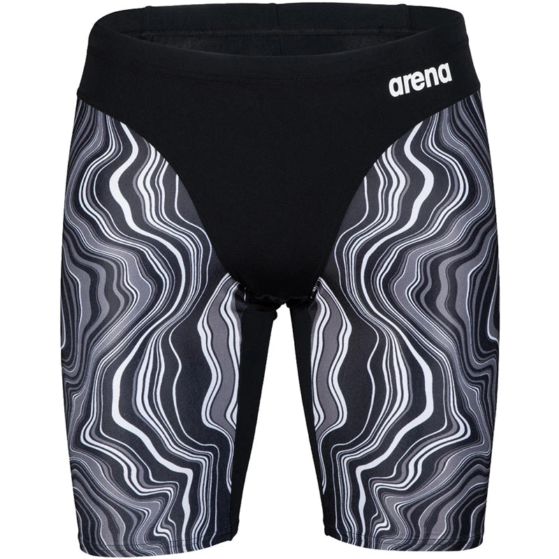Arena - Mens Marbled Jammer - Black/Multi 8 Arena - Mens Marbled Jammer - Black/Multi - Image 8