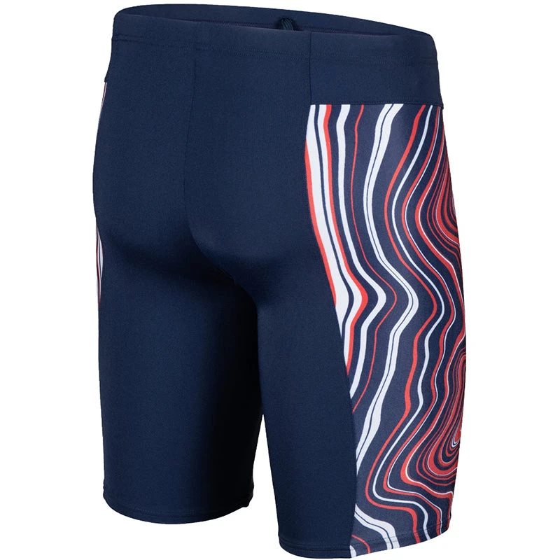 Arena - Mens Marbled Jammer - Navy/Red/Multi 7 Arena - Mens Marbled Jammer - Navy/Red/Multi - Image 7