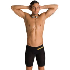Arena - Men's Powerskin Carbon-AIR² Jammer - Black/Gold