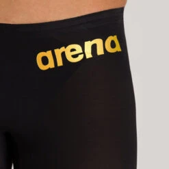Arena - Men's Powerskin Carbon-AIR² Jammer - Black/Gold -Swim and Beyond arena mens powerskin carbon air jammer black gold 6