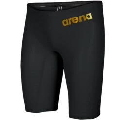 Arena - Men's Powerskin Carbon-AIR² Jammer - Black/Gold -Swim and Beyond arena mens powerskin carbon air jammer black gold 7