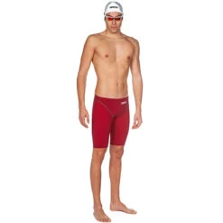 Arena - Men's Powerskin ST 2.0 Jammer - Deep Red -Swim and Beyond arena mens powerskin st 2 0 jammer deep red 6