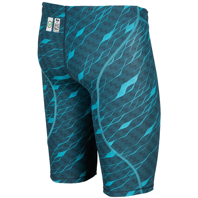 Arena - Men's Powerskin ST Next Eco Jammers – Clean/Sea Blue 7 Arena - Men's Powerskin ST Next Eco Jammers – Clean/Sea Blue - Image 7