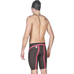 Arena - Powerskin Carbon-Flex VX Jammer - D.Grey/Red -Swim and Beyond arena powerskin carbon flex vx jammer d grey red 3