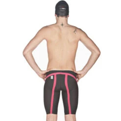 Arena - Powerskin Carbon-Flex VX Jammer - D.Grey/Red -Swim and Beyond arena powerskin carbon flex vx jammer d grey red 4