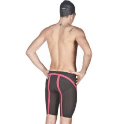Arena - Powerskin Carbon-Flex VX Jammer - D.Grey/Red -Swim and Beyond arena powerskin carbon flex vx jammer d grey red 5